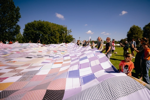 Grootste picknick van Rotterdam, uitvoer