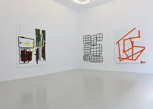 Taped Paintings, solo tentoonstelling bi